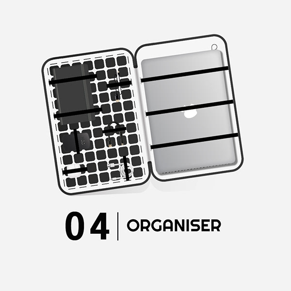 File & Fog，Receive，fashion，travel，knapsack，