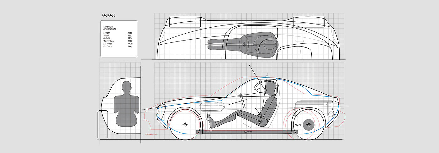 Toyota Motor，Self service，Sports car，conceptual design，Self service sports car，industrial design，