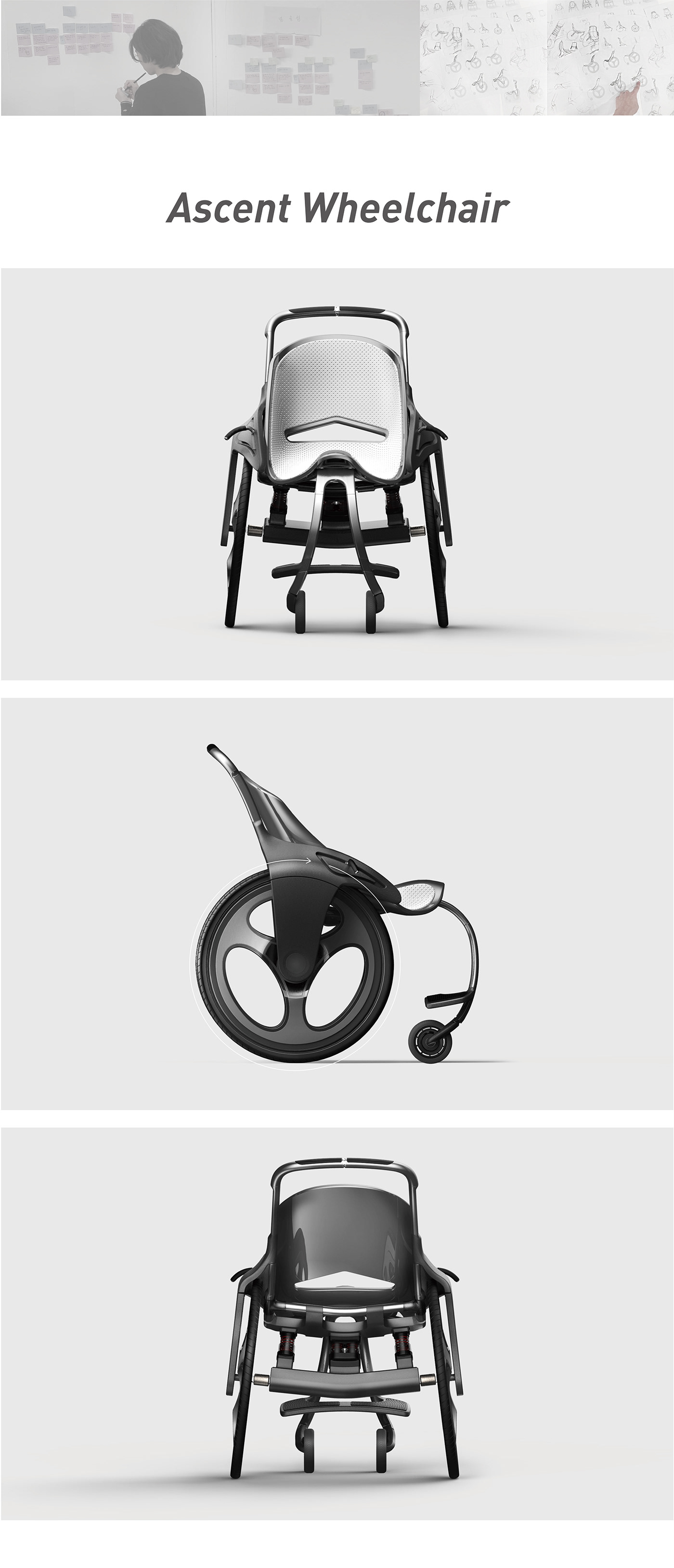 wheelchair，Ascent，Ergonomics，Manual wheelchair，