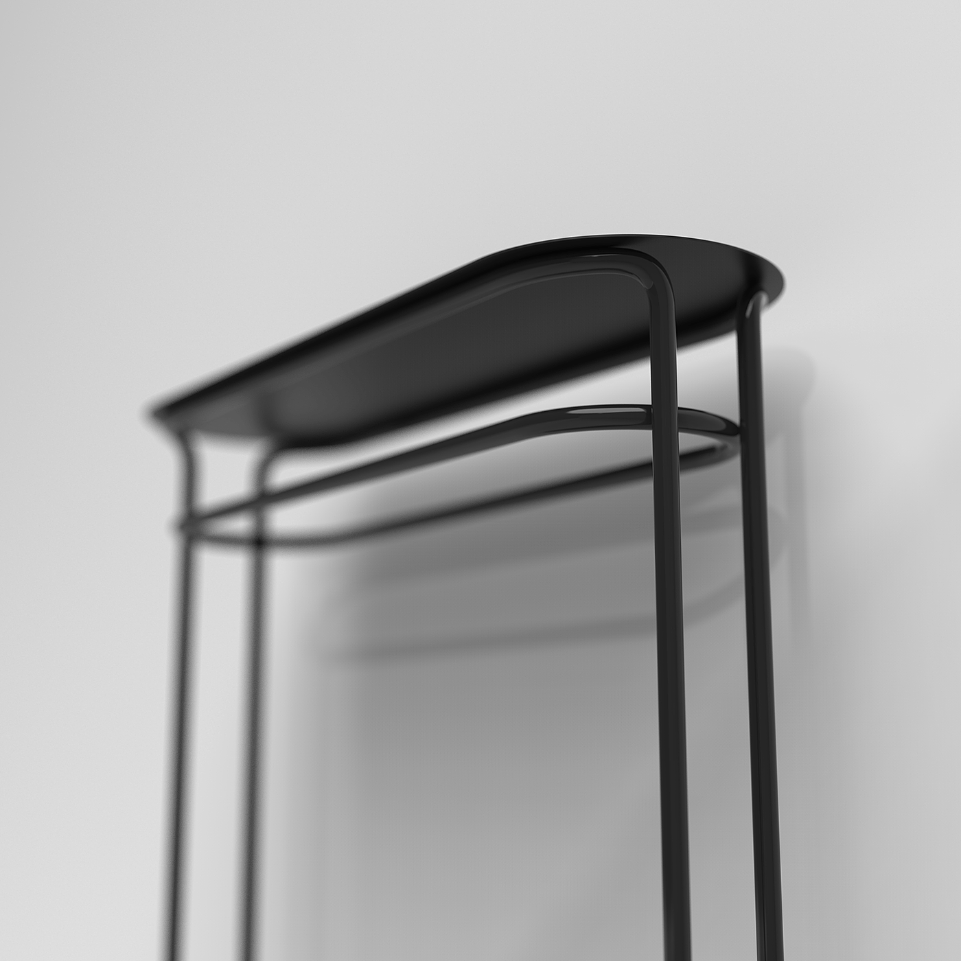 coat hanger，Storage rack，black，Simplicity，