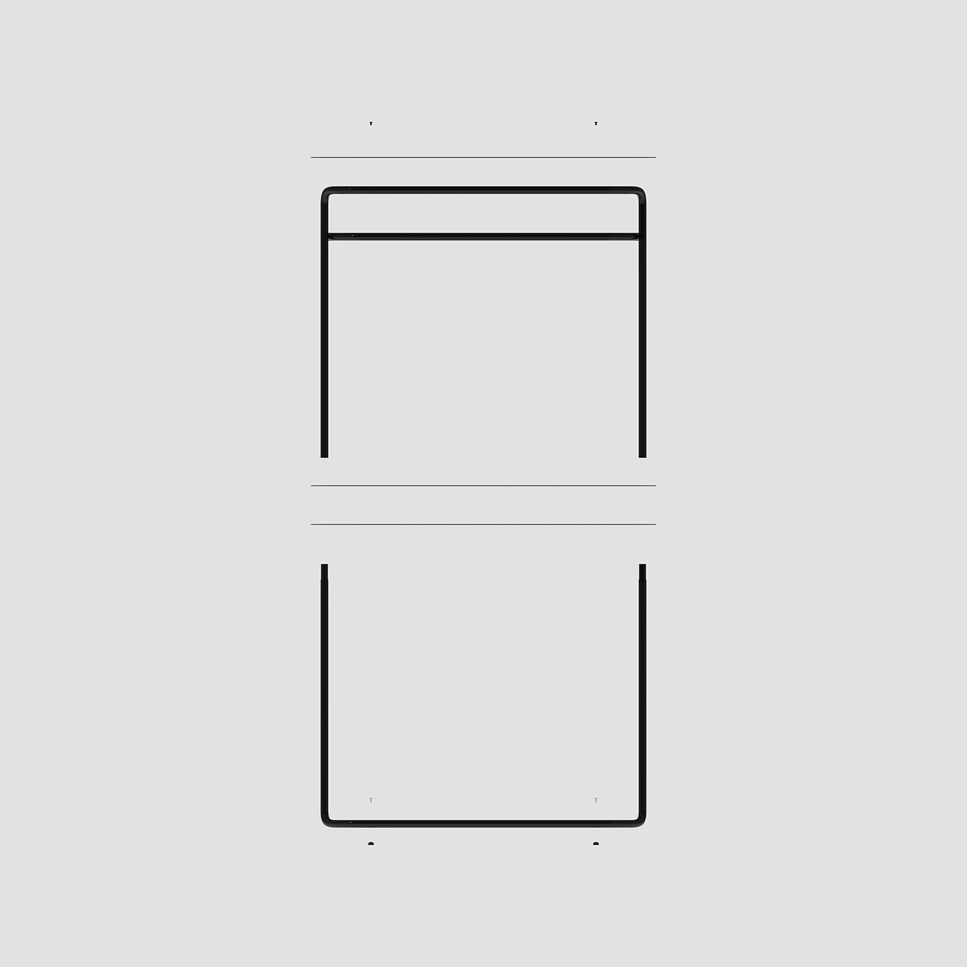 coat hanger，Storage rack，black，Simplicity，