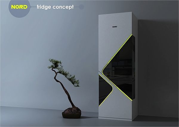olga，Creative design，Refrigerator，Household appliances，industrial design，