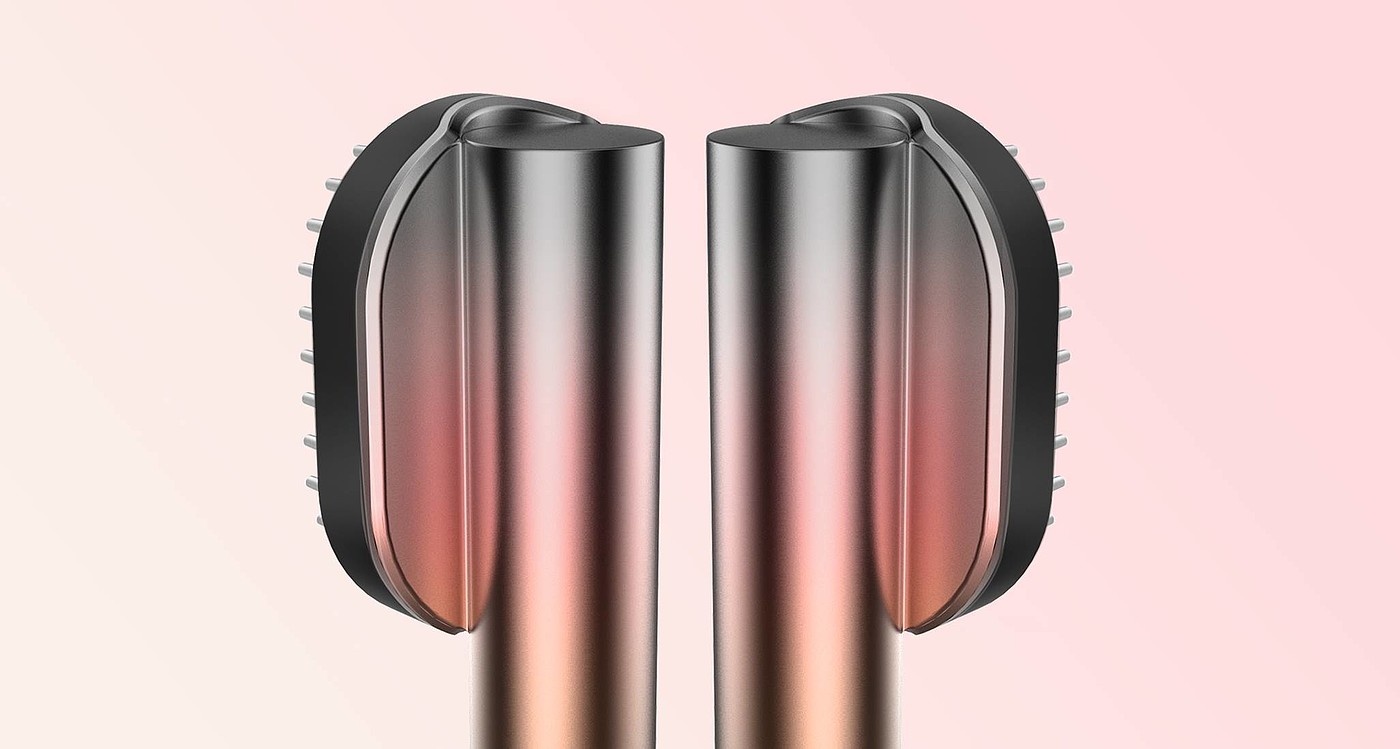 Beauty tools, hair care comb, introducer, product design，