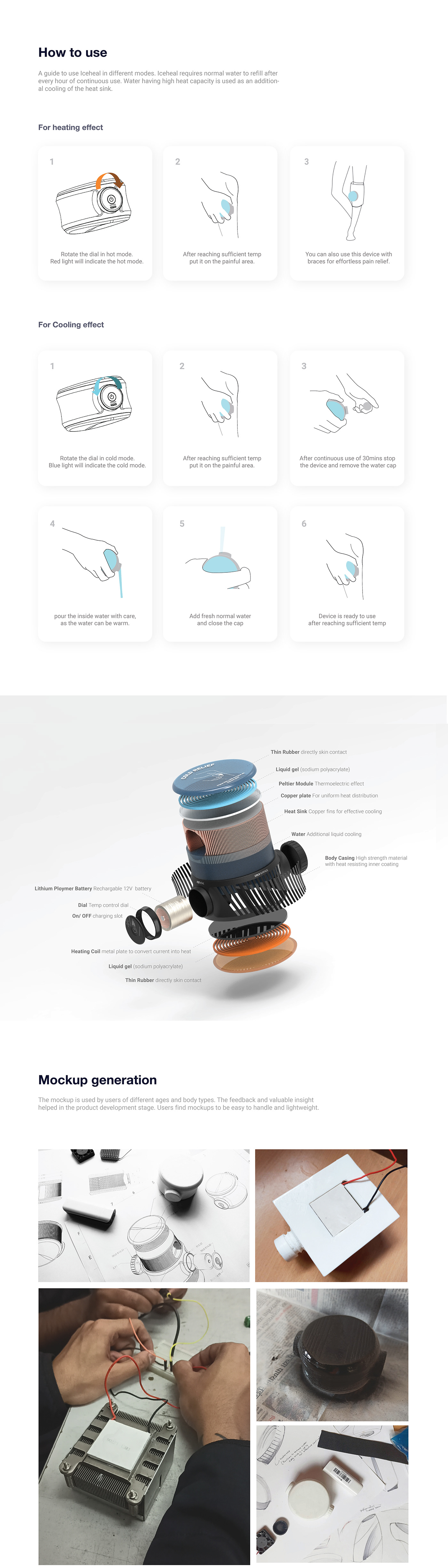 Iceheal，Electronic system，Intelligent products，product design，