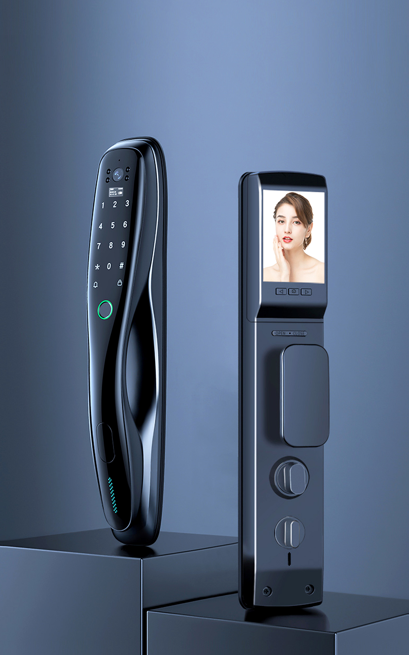 Intelligent door lock，two thousand and twenty，