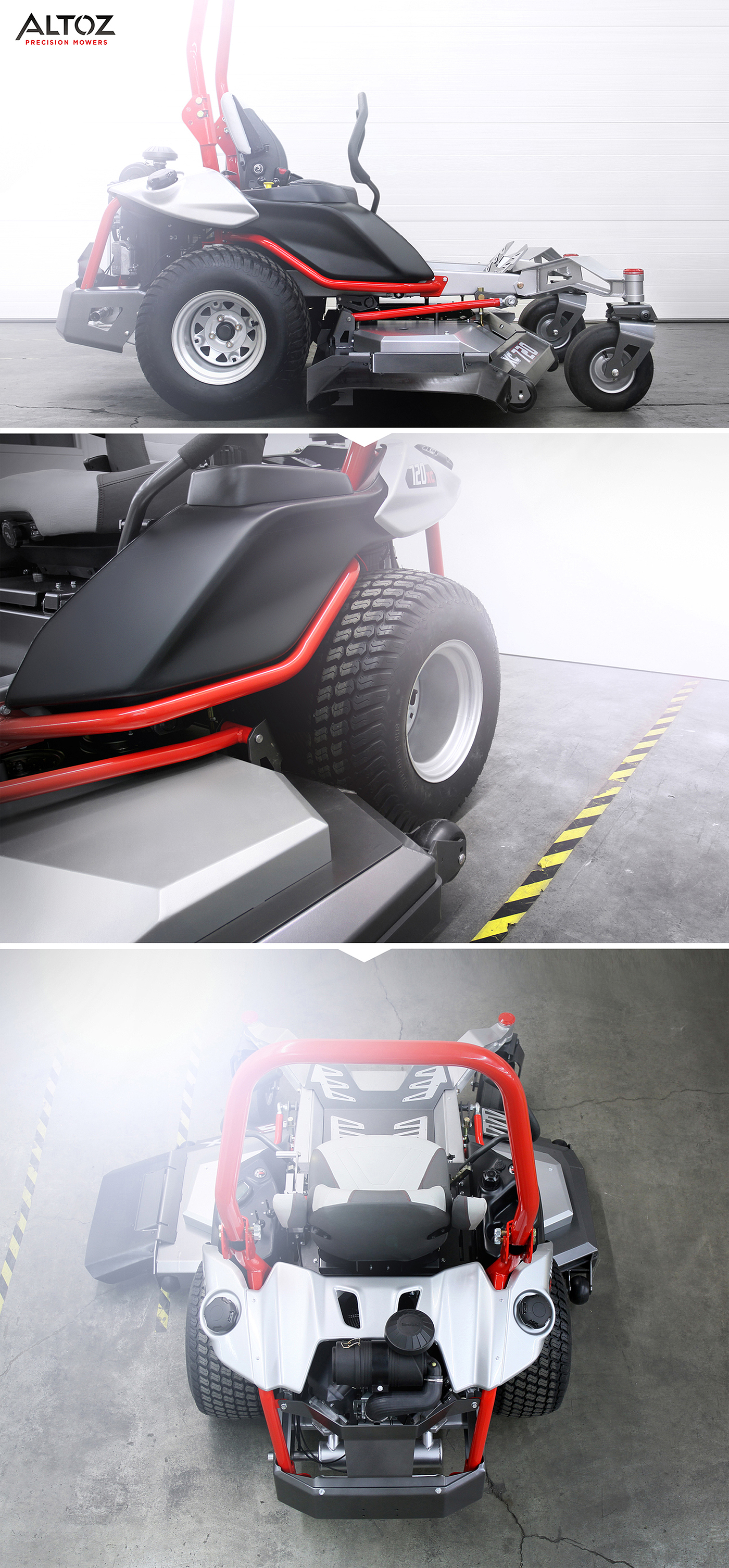 Zero rotation mower，Kiska design，lawn mower，