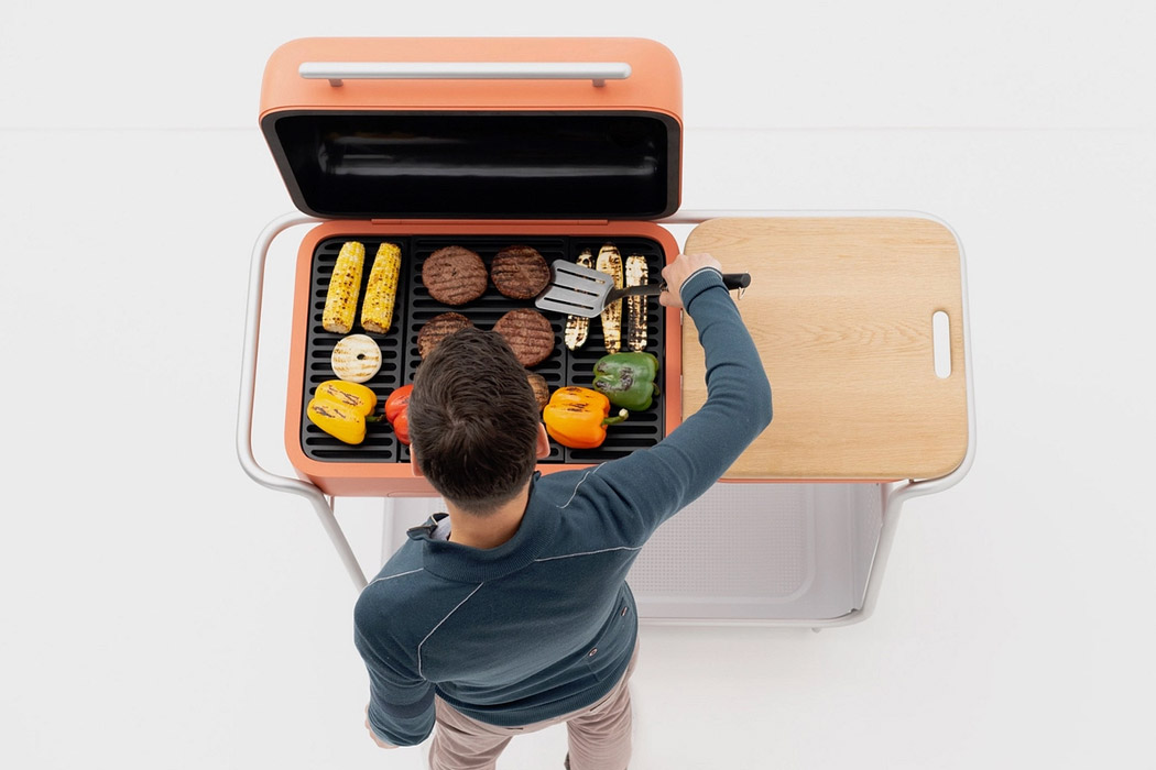 Spark Grill，Gas BBQ，Led dial，