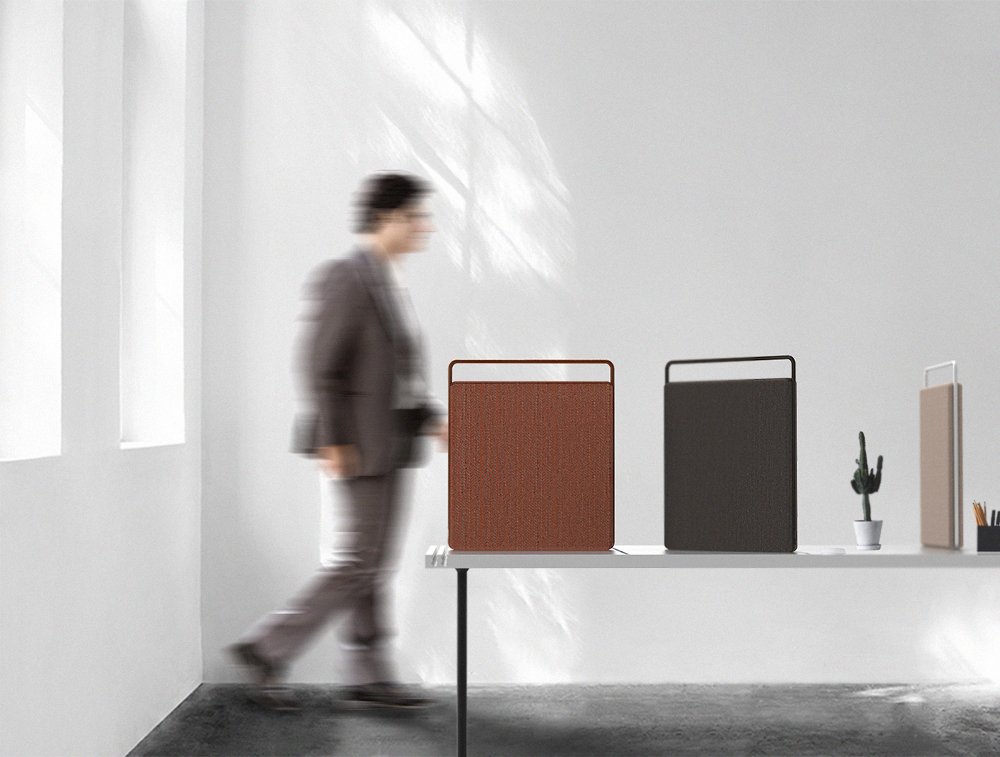 Rail desk，originality，convenient，Privacy，General image，