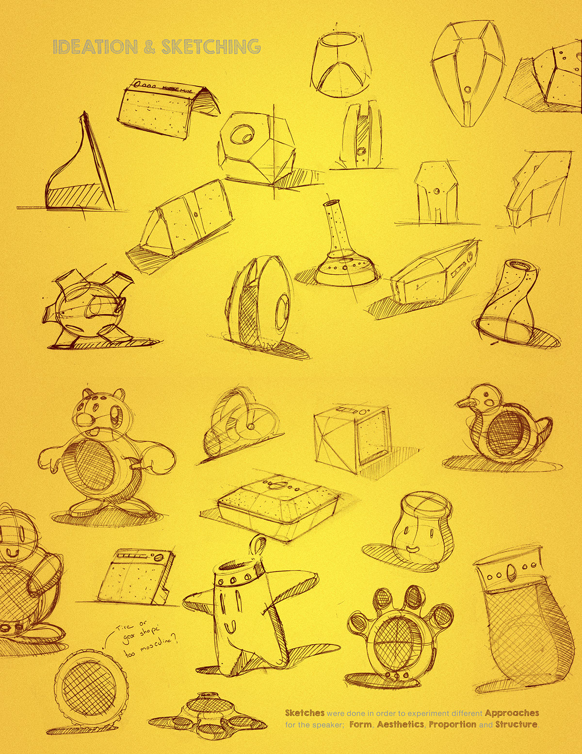 lovely，Children's products，Portable Bluetooth speaker，General image，industrial design，