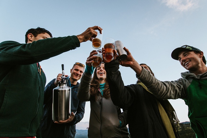 outdoors，Beer，Design，camp，General image，