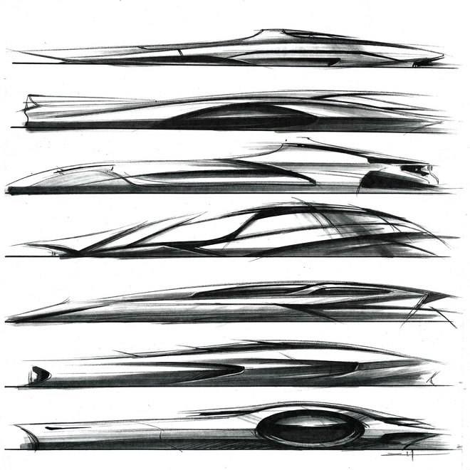 Ship design，sketch，