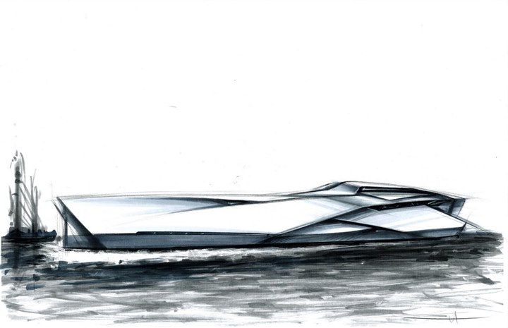 Ship design，sketch，