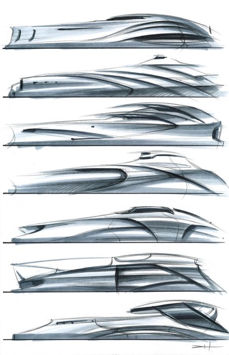 Ship design，sketch，