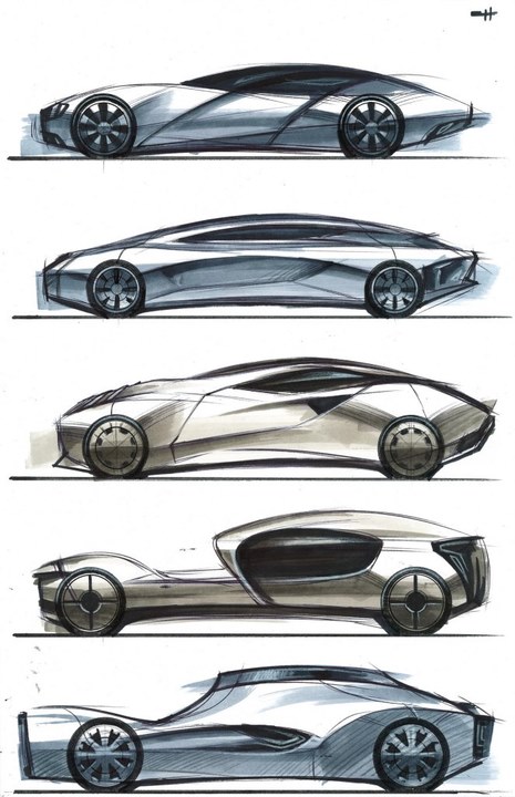 Ship design，sketch，