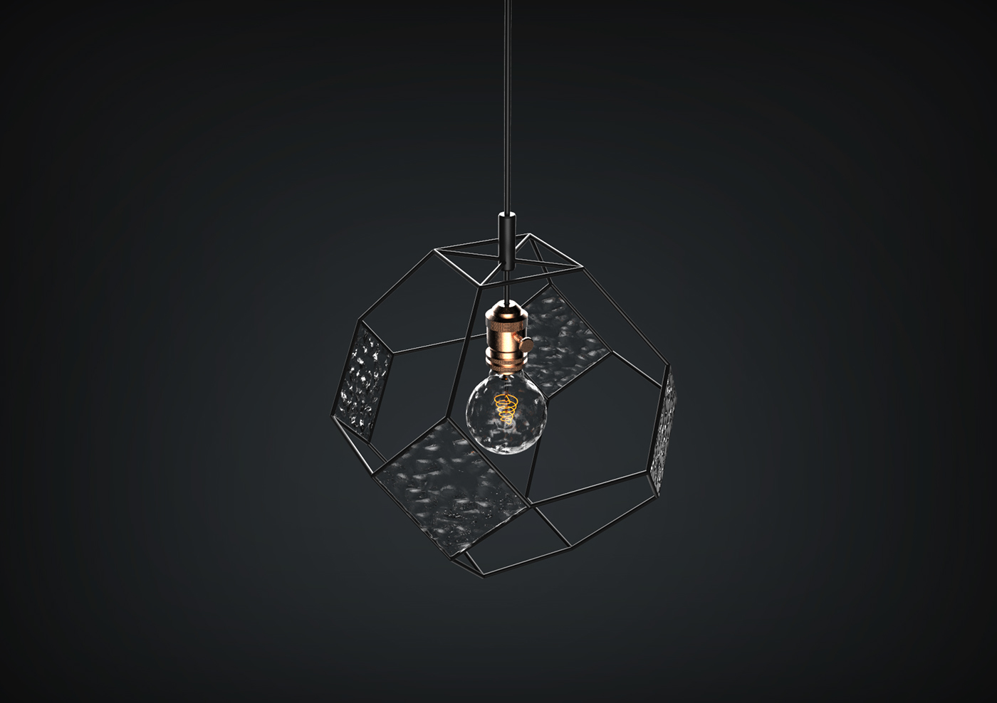 plation，Light bulb:，Metal material，black，a chandelier，