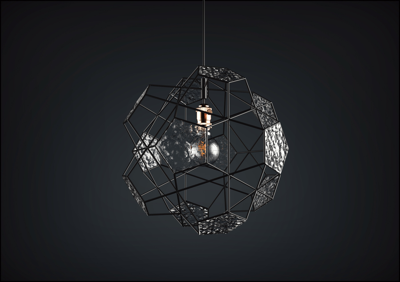 plation，Light bulb:，Metal material，black，a chandelier，