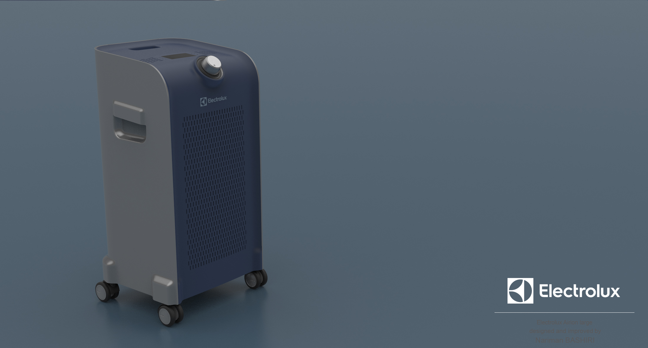 Electrolux，Household appliances，Air ion generator，Modeling design，industrial design，