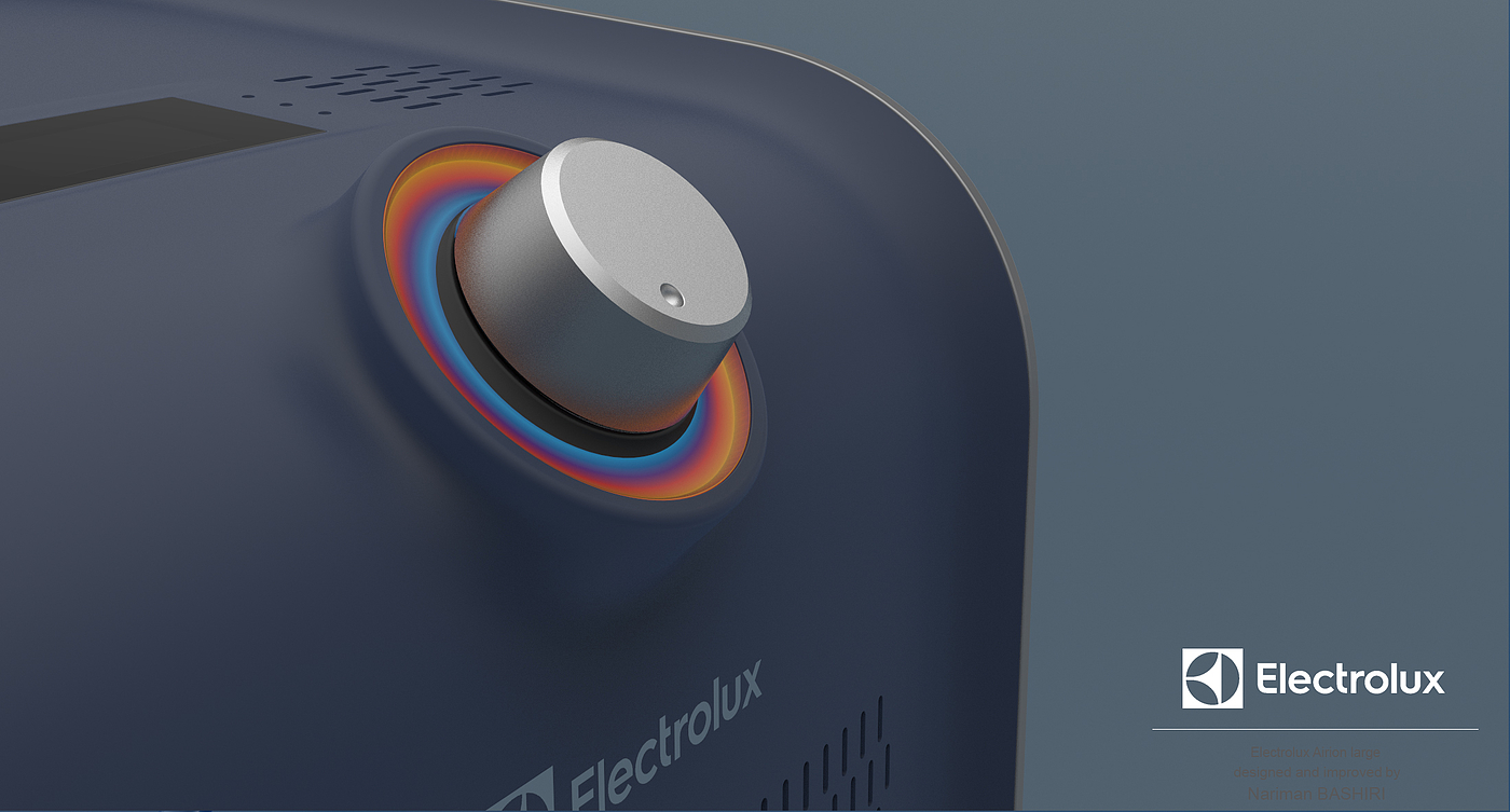 Electrolux，Household appliances，Air ion generator，Modeling design，industrial design，