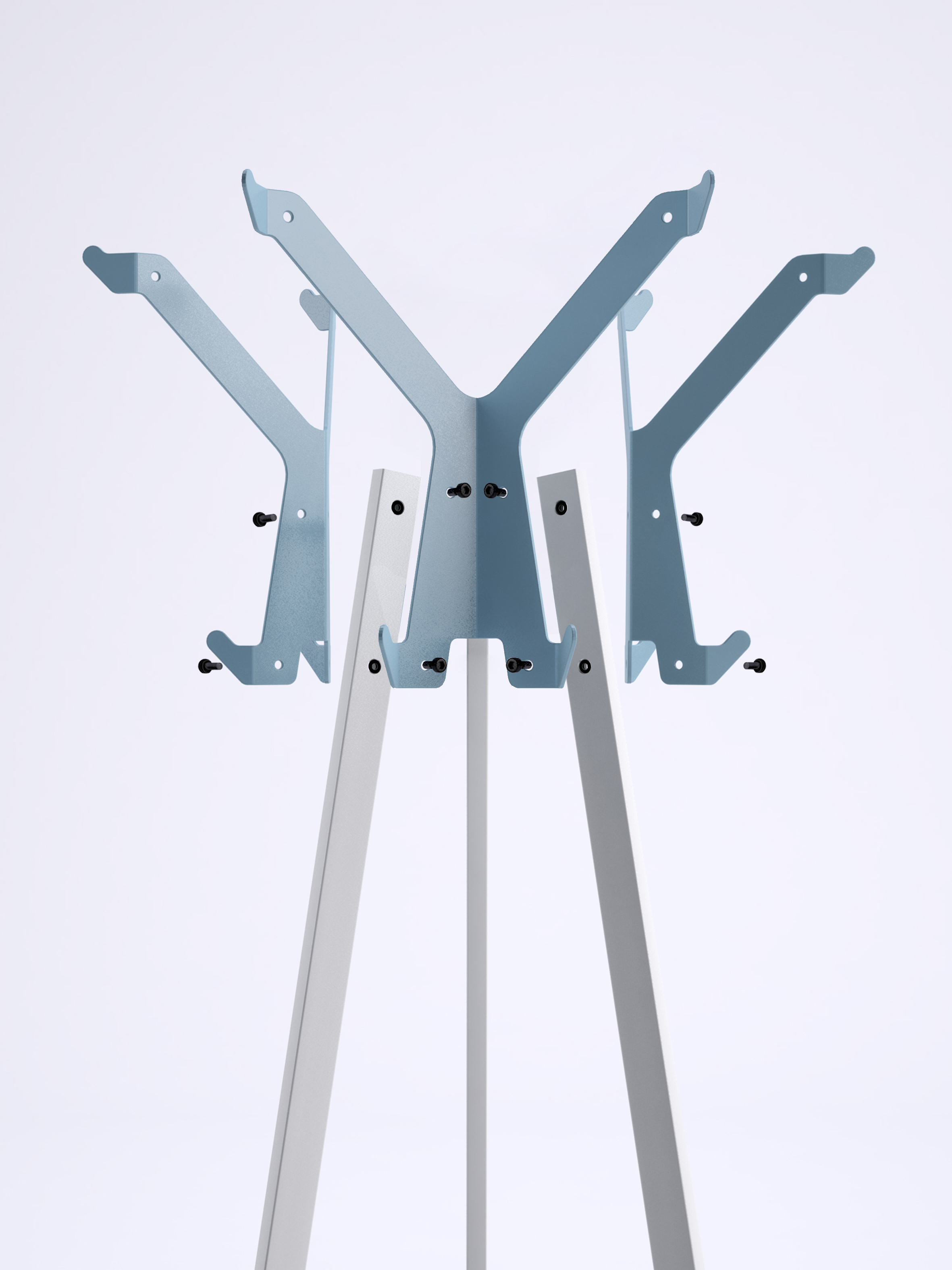 industrial design，coat hanger，Assemble furniture，Simple style，