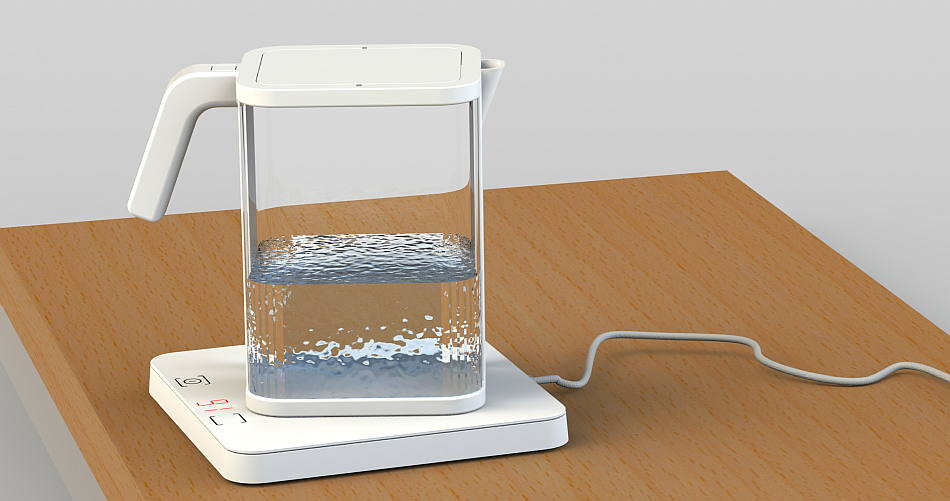 Modern style，Kitchen appliances，Electric kettle，industrial design，product design，