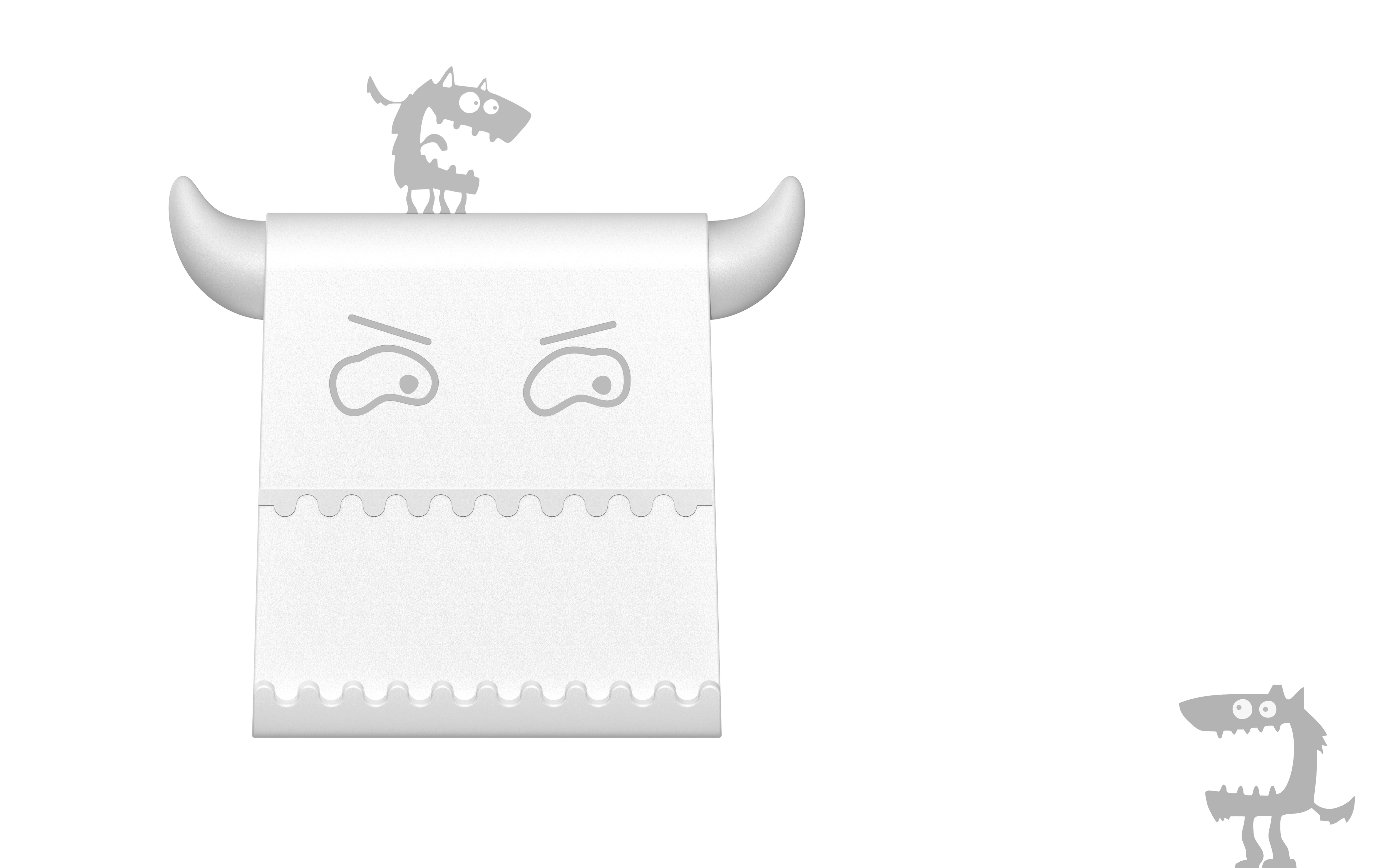 Mobile phone bracket，Bracket，Monster，lovely，Funny，originality，3c，mobile phone，