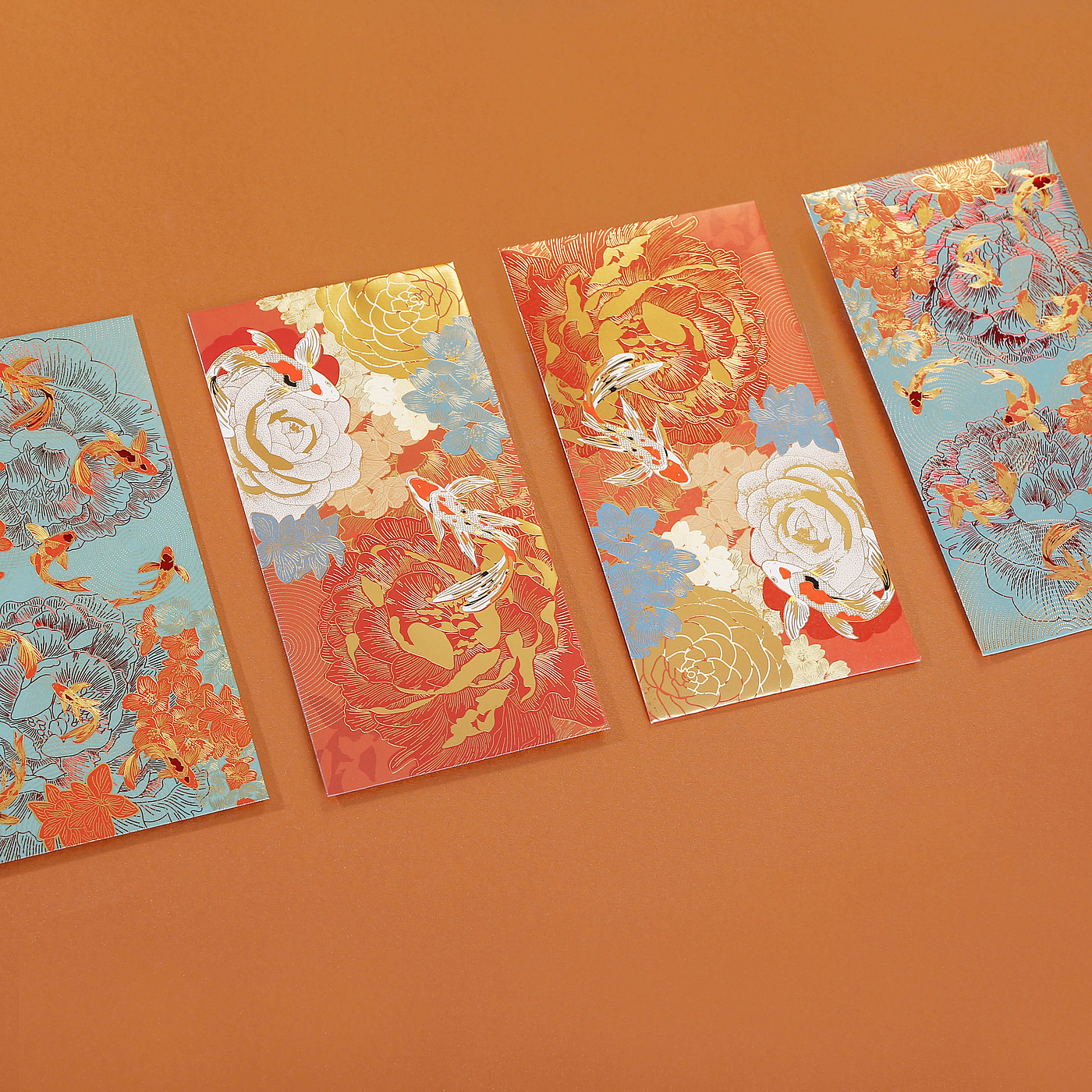 Red envelopes，Design，delicate，gilding，blessing，