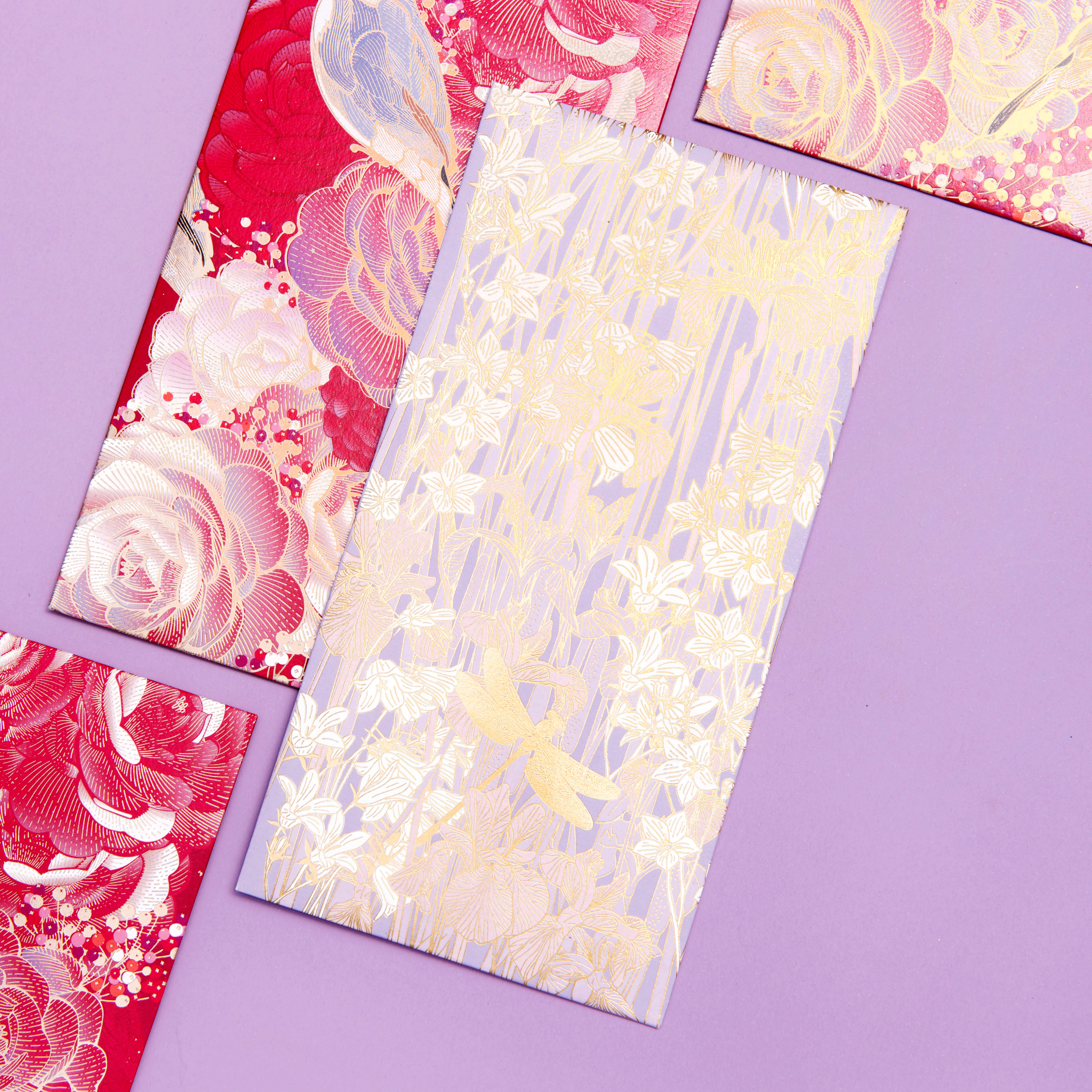 Red envelopes，Design，delicate，gilding，blessing，