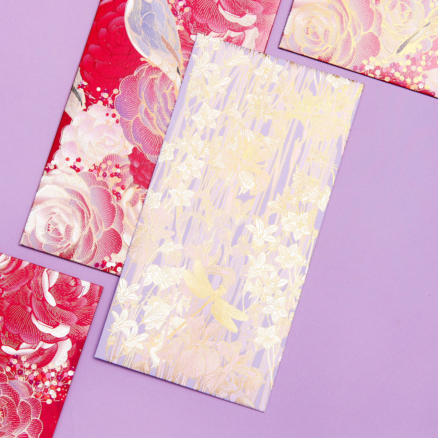 Red envelopes，Design，delicate，gilding，blessing，