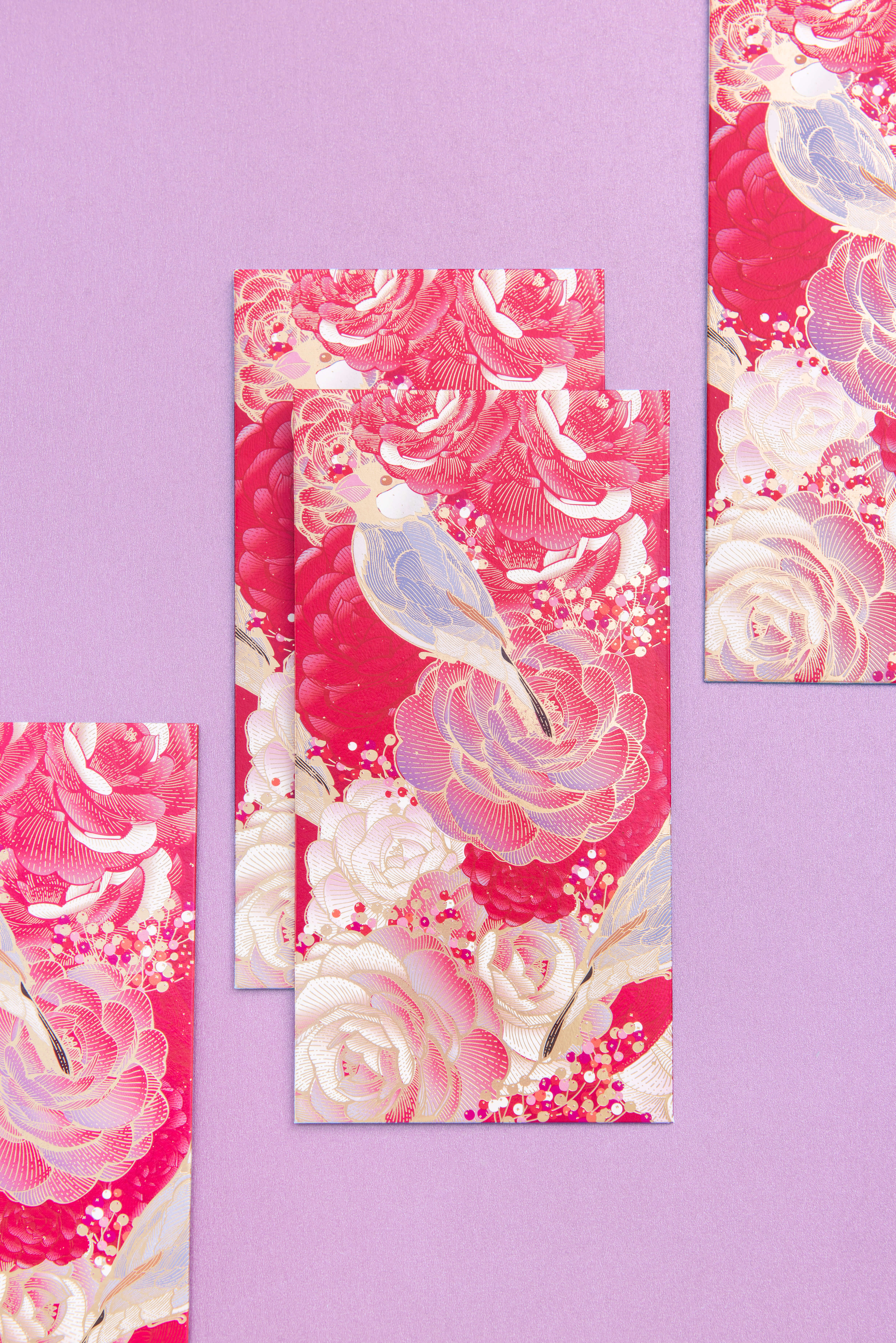 Red envelopes，Design，delicate，gilding，blessing，