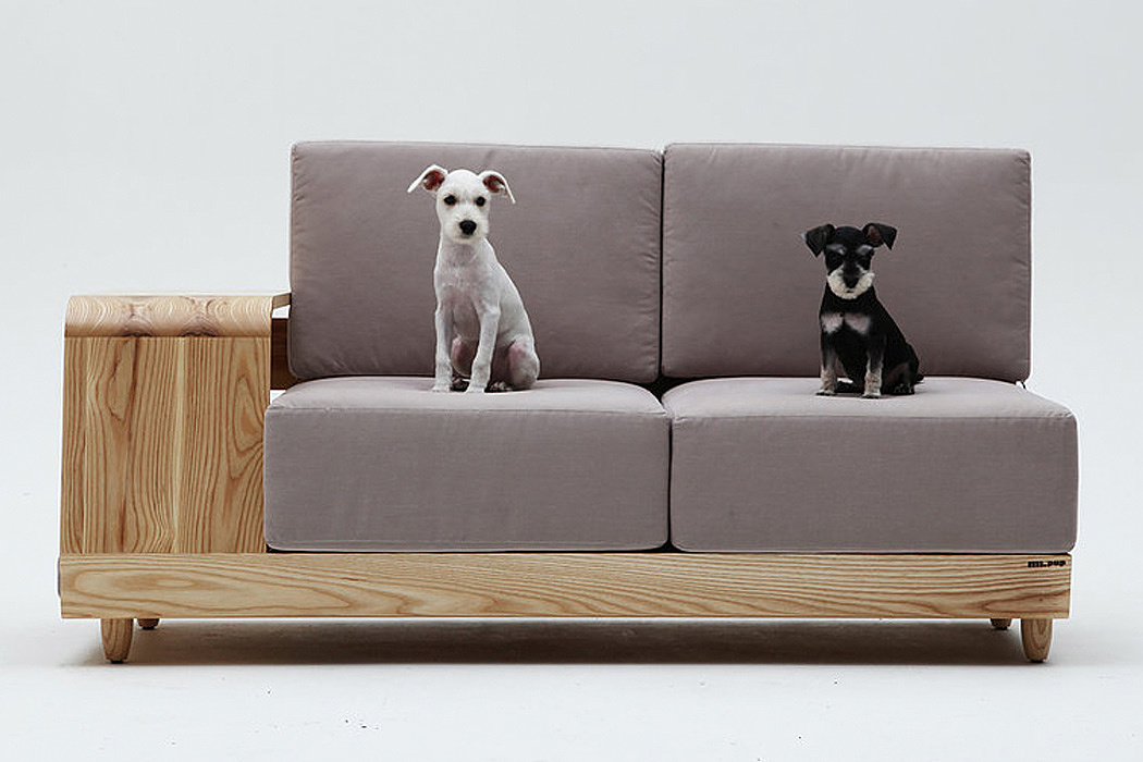 mpup，宠物家具，沙发，木制，摩卡色，