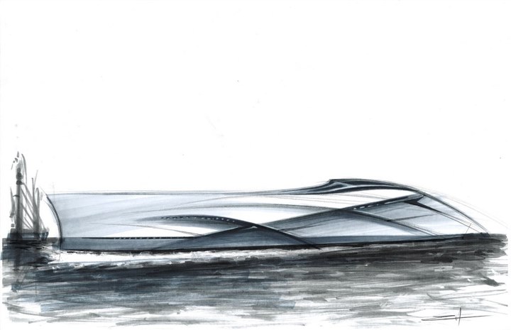 Ship design，sketch，