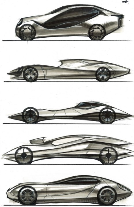 Ship design，sketch，