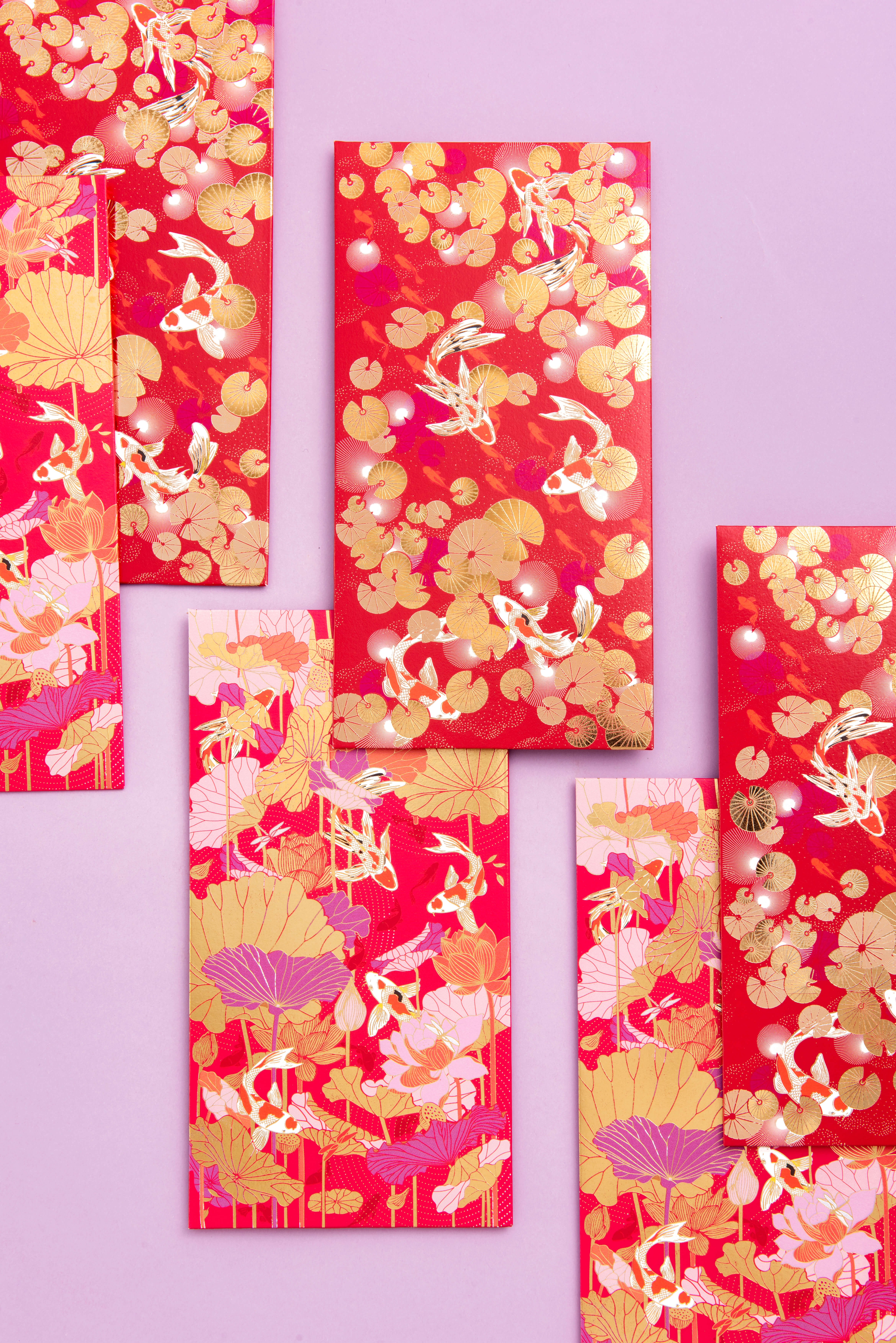 Red envelopes，Design，delicate，gilding，Blessing，
