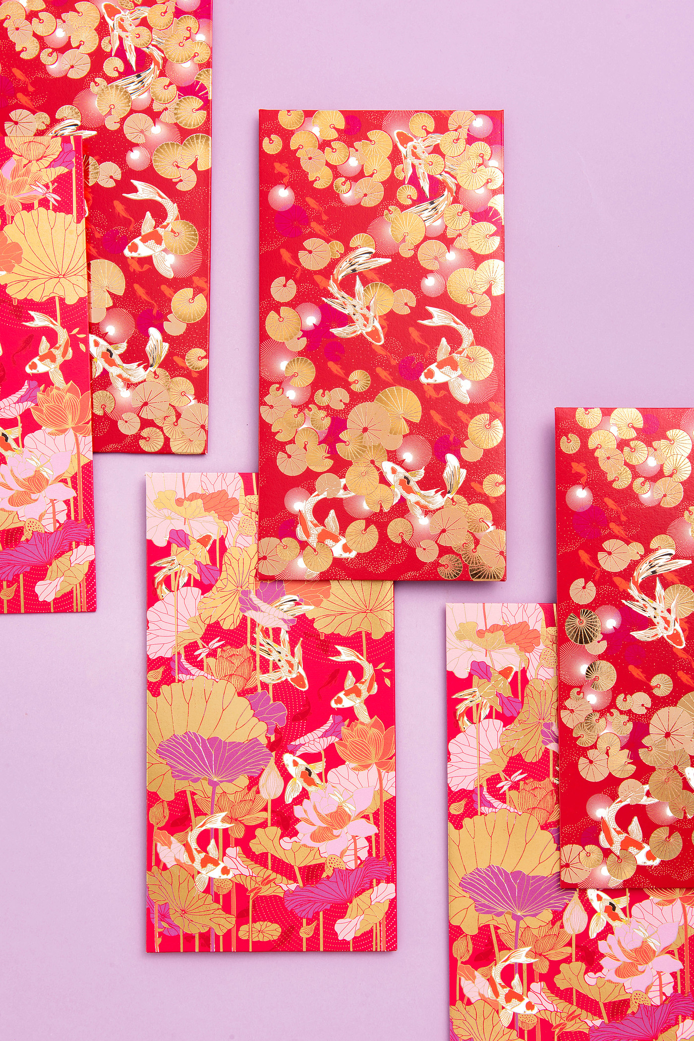 Red envelopes，Design，delicate，gilding，Blessing，