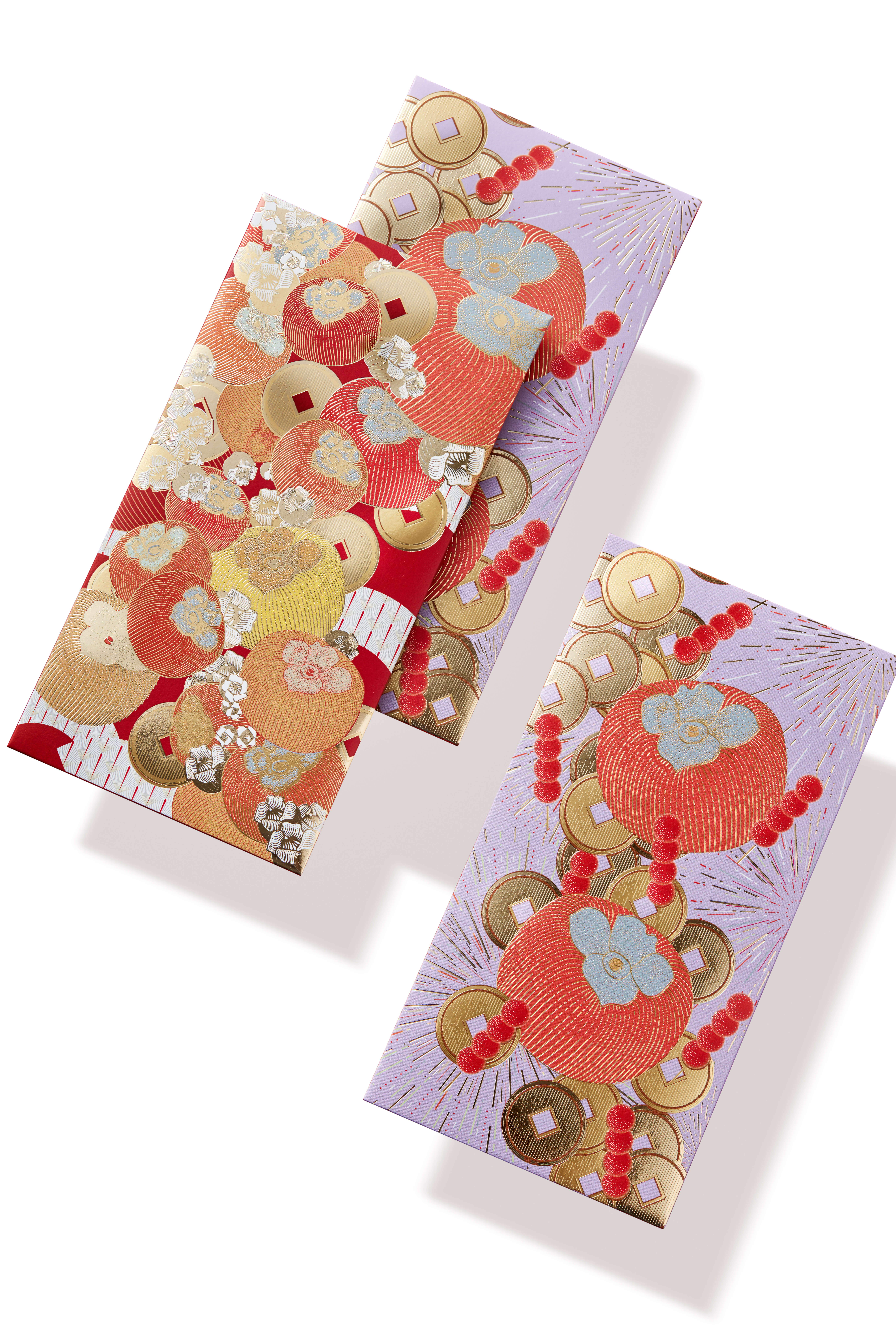 Red envelopes，Design，delicate，gilding，Blessing，
