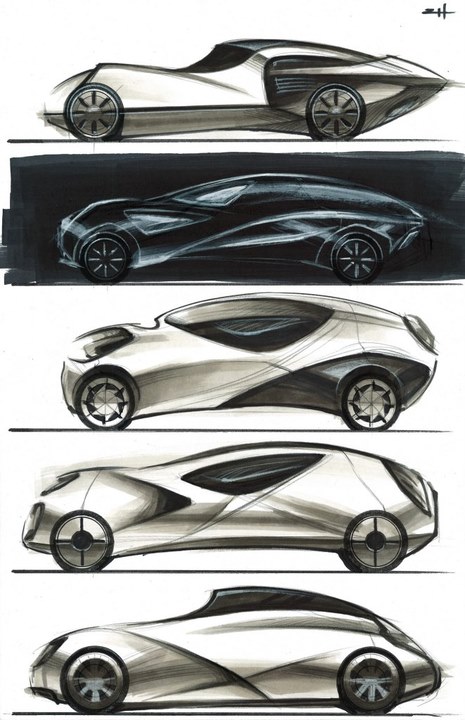 Ship design，sketch，