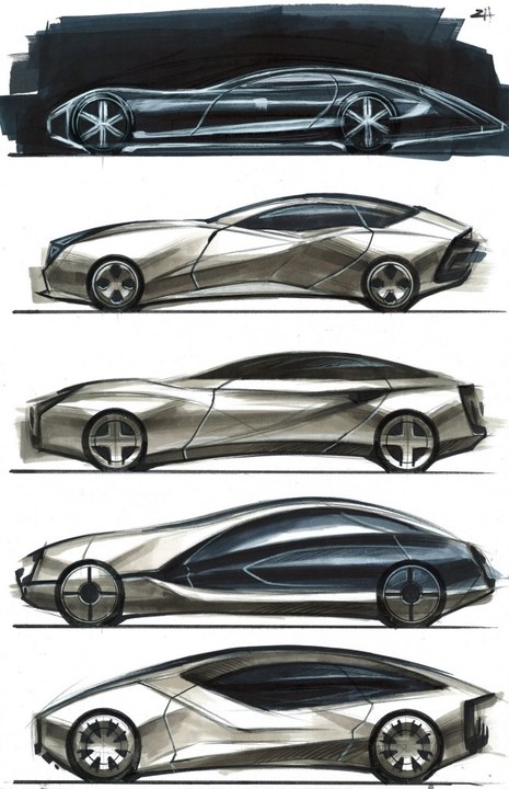 Ship design，sketch，