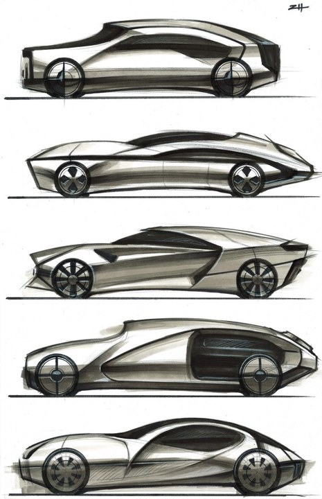 Ship design，sketch，