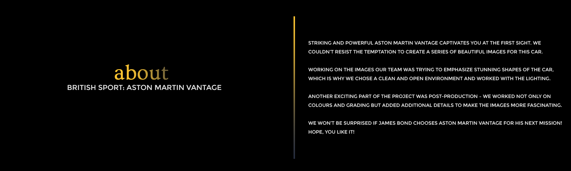 vehicle，Aston Martin，