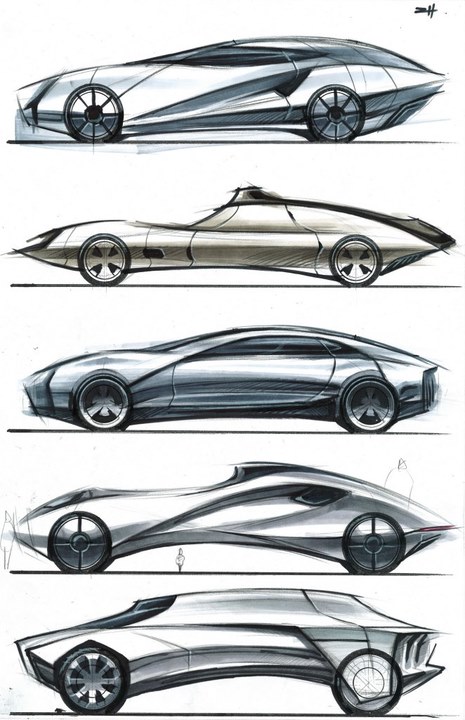 Ship design，sketch，