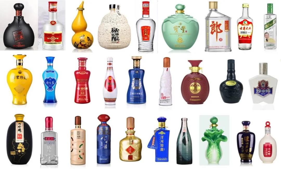 Packaging design of small bottle Baijiu，Baijiu packaging design，Baijiu label design，