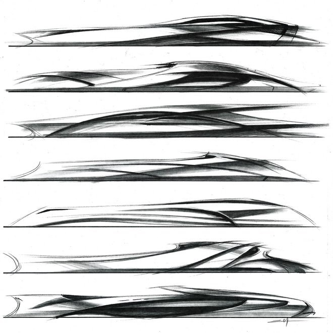 Ship design，sketch，