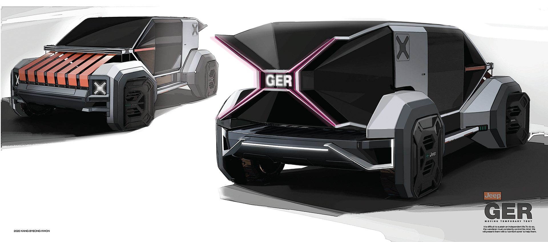 D-nomad，jeep，Mongolian yurts，