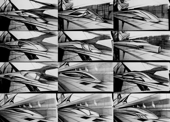 Ship design，sketch，