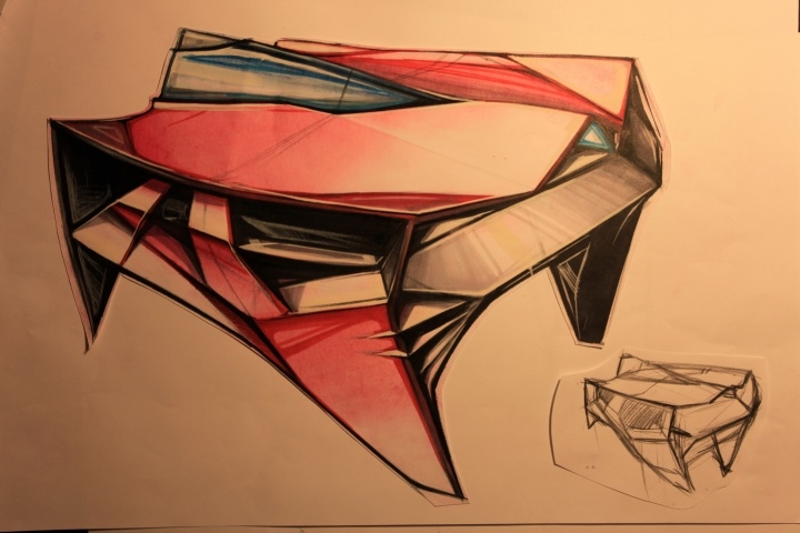 Ship design，sketch，