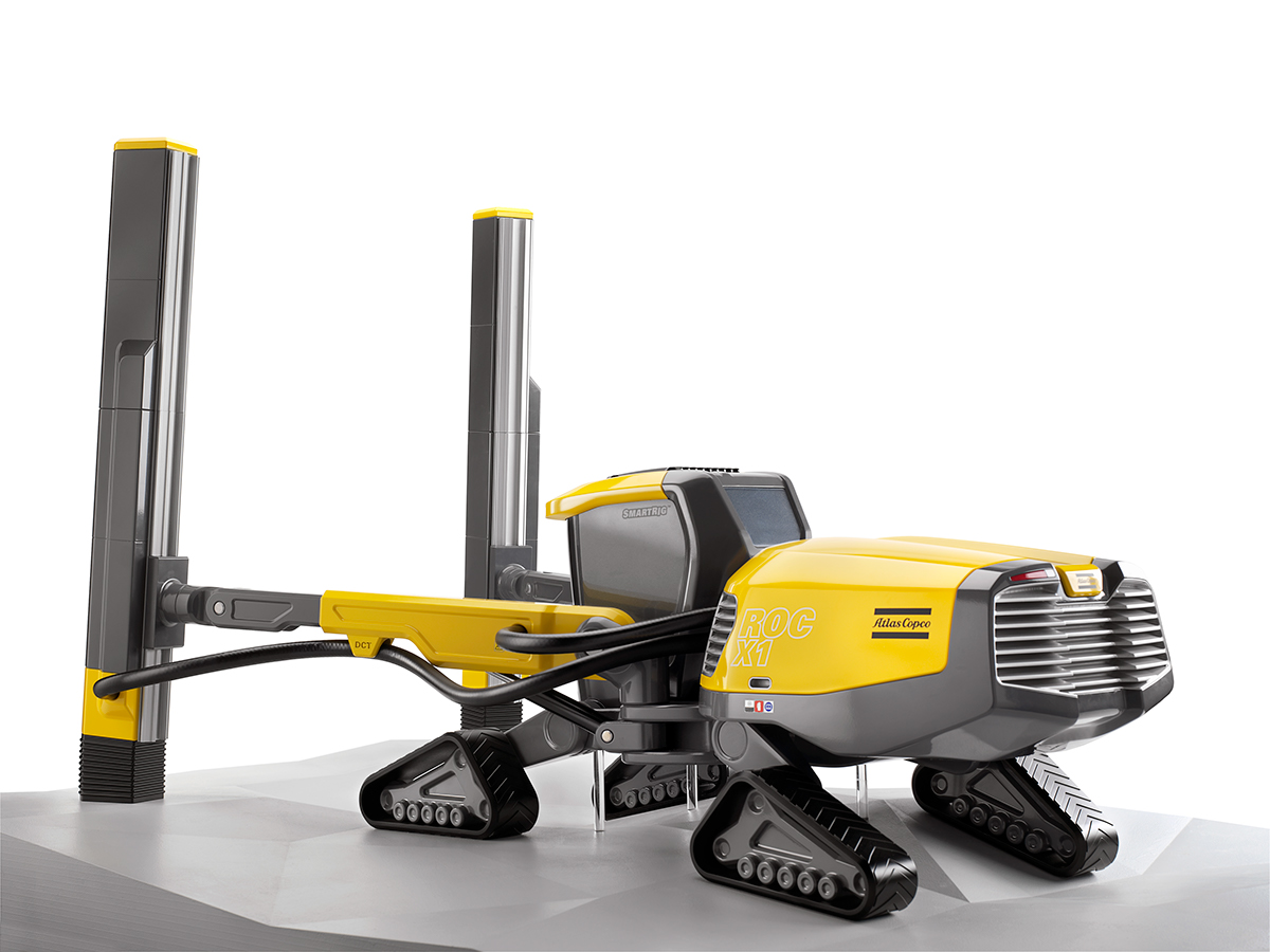 Rock drilling machine，Sweden，Large mechanical equipment，the World Expo，