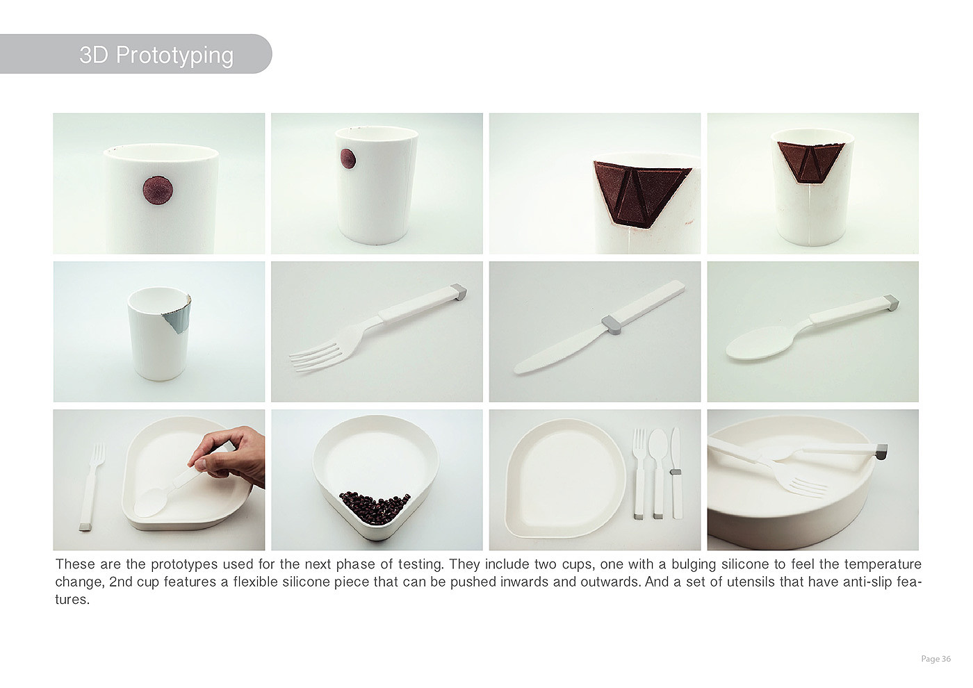 创新设计，盘子，杯子，凹槽，橡胶，