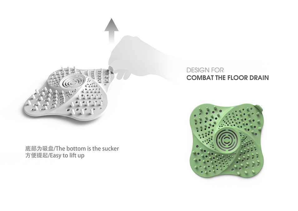 Prevent hair blockage，