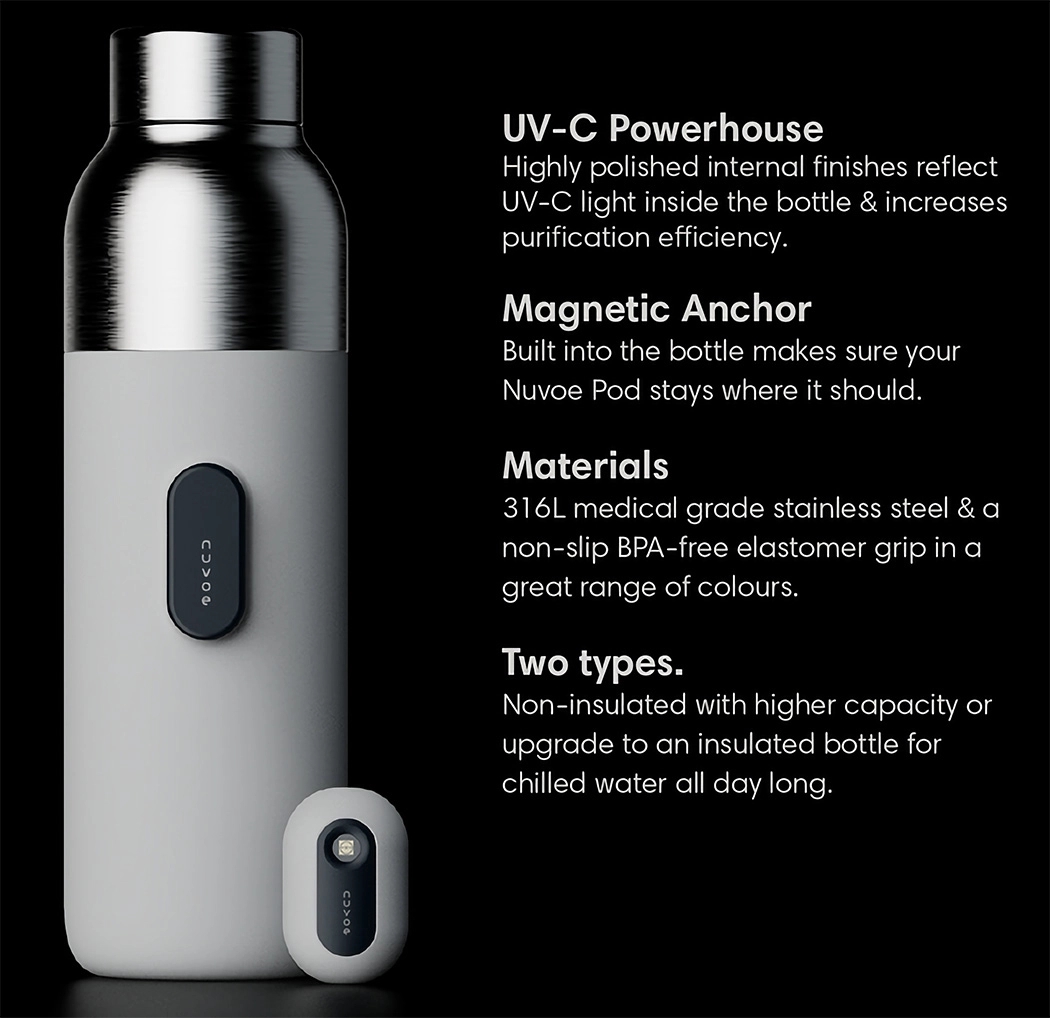 Nuvoe，Purification of water，disinfect，portable，