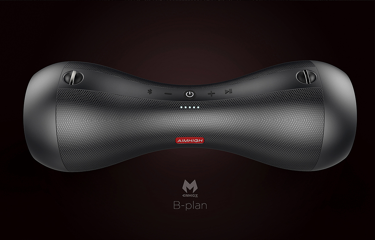 dumbbell，Bluetooth Speaker ，inspiration，black，